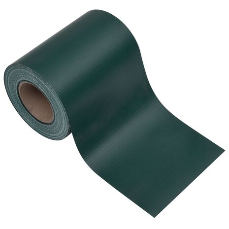 Tuinscherm 35x0,19 m PVC matgroen 5