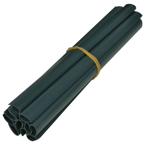 Tuinscherm 35x0,19 m PVC matgroen 7