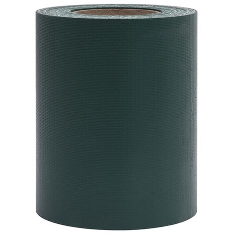 Tuinschermen 4 st 35x0,19 m PVC matgroen 3