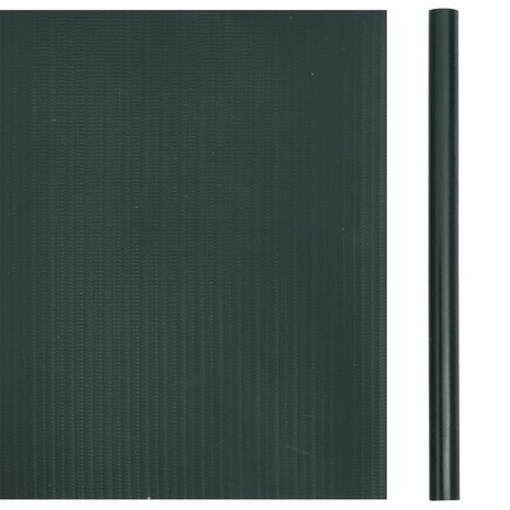 Tuinschermen 4 st 35x0,19 m PVC matgroen 8