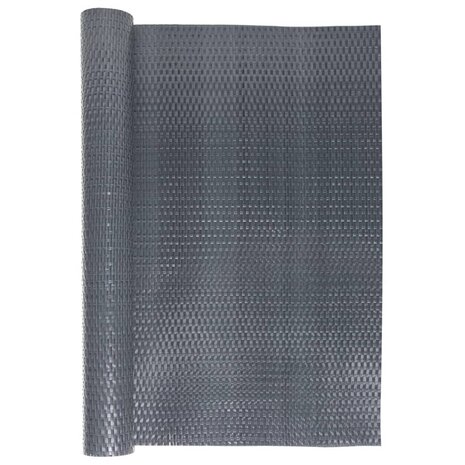 Balkonscherm 400x80 cm poly rattan antracietkleurig 3