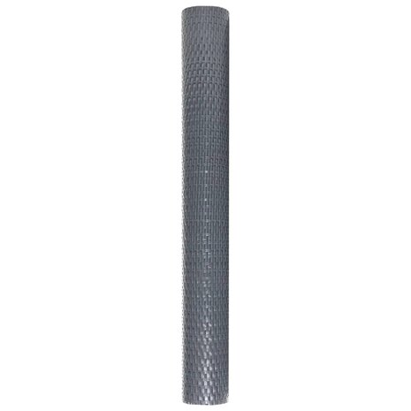 Balkonscherm 400x80 cm poly rattan antracietkleurig 4