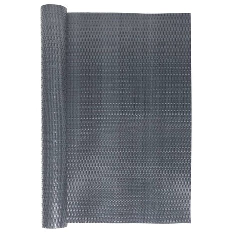 Balkonscherm 500x80 cm poly rattan antracietkleurig 3