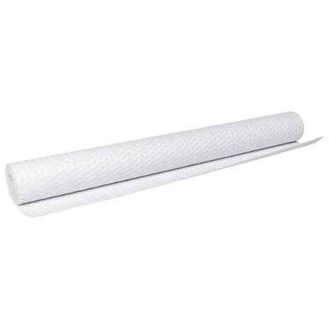 Balkonscherm 400x80 cm poly rattan wit 5