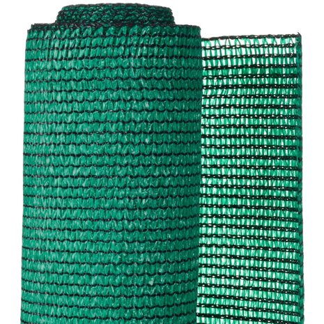 Nature Tuinscherm 1,5x5 m PE groen 1