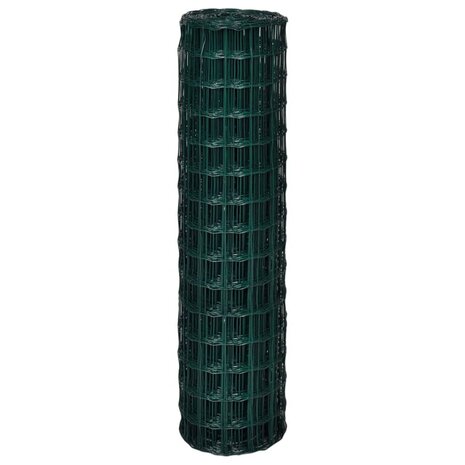 Euro hek 10x1,5 m staal groen 3