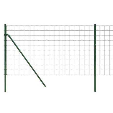 Draadgaashek 0,8x10 m gegalvaniseerd staal groen 4