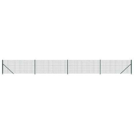 Gaashek met flens 1x10 m groen 2
