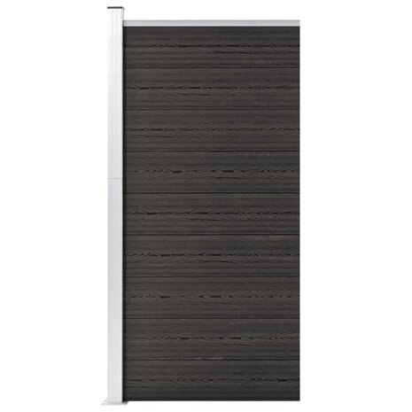 Schuttingpaneel 95x186 cm HKC grijs 1
