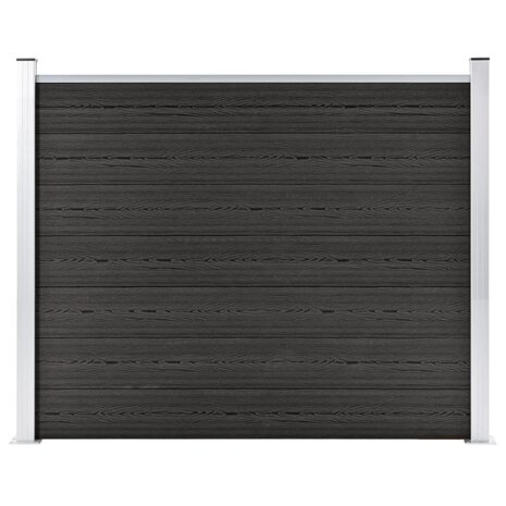 Schuttingpaneel 180x146 cm HKC grijs 1