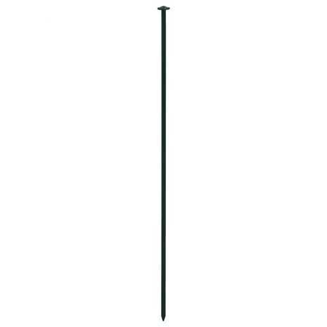 Schuttingset gebogen 77,3x26 cm groen 5
