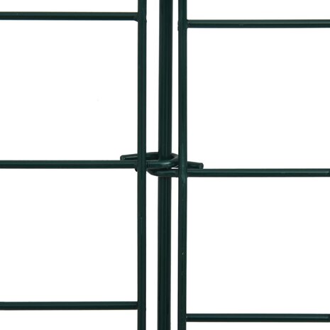 Schuttingset gebogen 77,5x78,5 cm groen 5