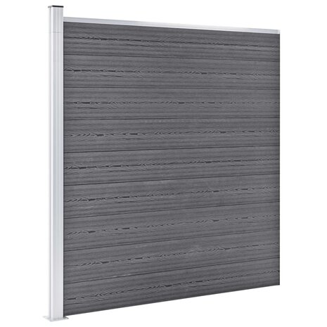 Schutting 872x186 cm HKC grijs 2