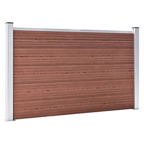 Schutting 872x106 cm HKC bruin 2
