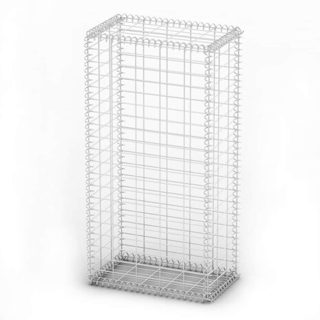 Schanskorf met deksels 100x50x30 cm gegalvaniseerd draad  4