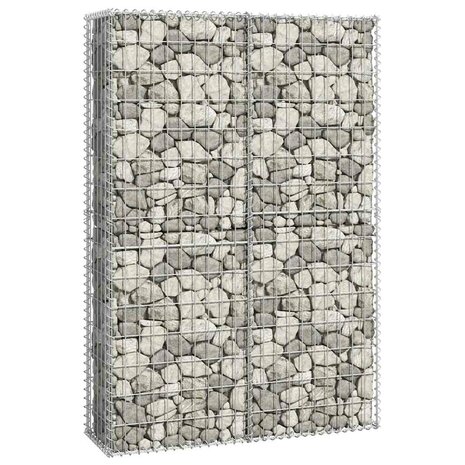 Schanskorf met deksels 150x100x30 cm gegalvaniseerd draad  4