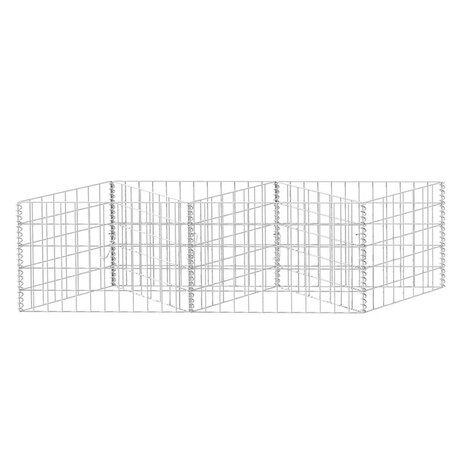 Gabion mand 120x30x50 cm gegalvaniseerd staal 5