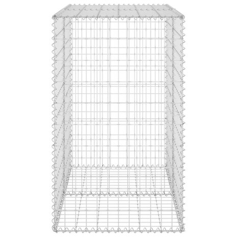 Schanskorfmuur met deksels 100x60x100 cm gegalvaniseerd staal  5