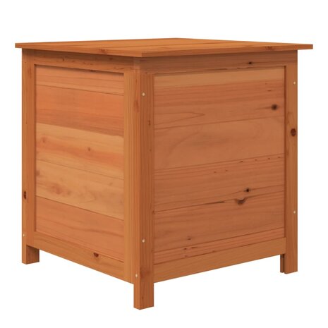 Kussenbox 50x50x56 cm massief vurenhout bruin 2