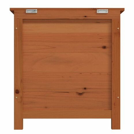 Kussenbox 50x50x56 cm massief vurenhout bruin 4