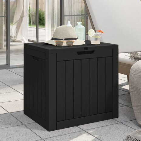 Tuinbox 55,5x43x53 cm polypropeen zwart 1