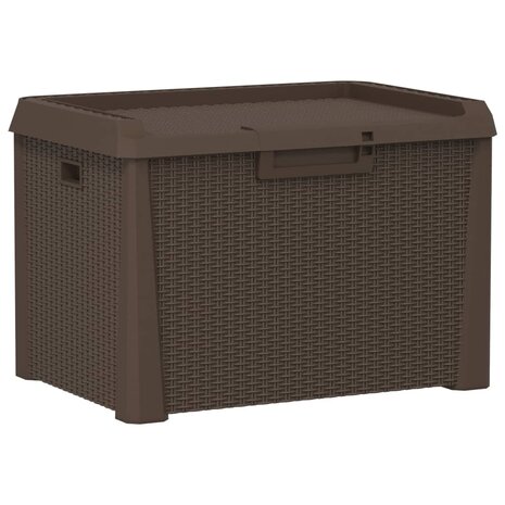 Tuinbox 125 L polypropeen bruin 2