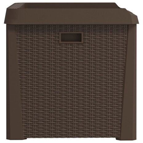 Tuinbox 125 L polypropeen bruin 7