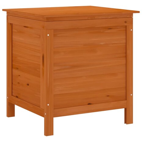 Tuinbox 50x49x56,5 cm massief vurenhout bruin 2