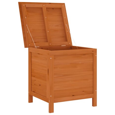 Tuinbox 50x49x56,5 cm massief vurenhout bruin 3