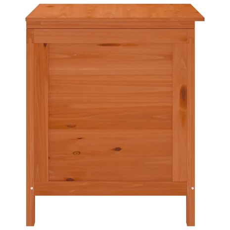 Tuinbox 50x49x56,5 cm massief vurenhout bruin 5