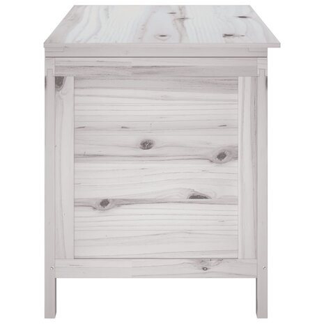Tuinbox 99x49,5x58,5 cm massief vurenhout wit 5
