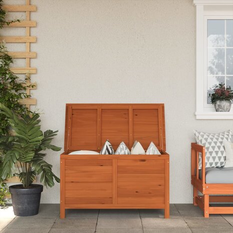 Tuinbox 99x49,5x58,5 cm massief vurenhout 1