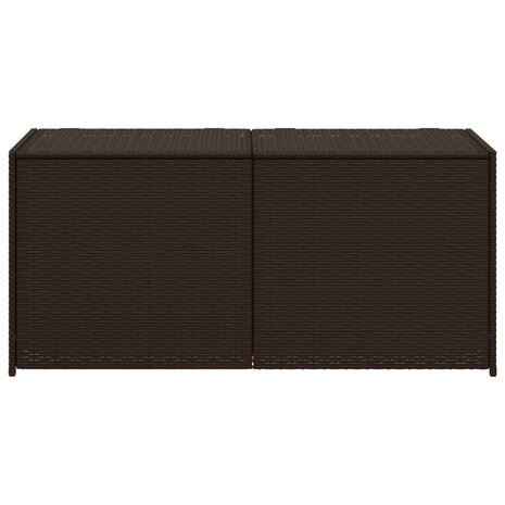Tuinbox 283 L poly rattan bruin 4