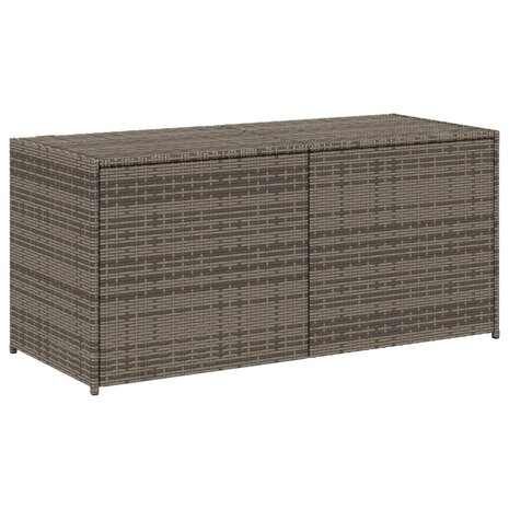 Tuinbox 283 L poly rattan grijs 2