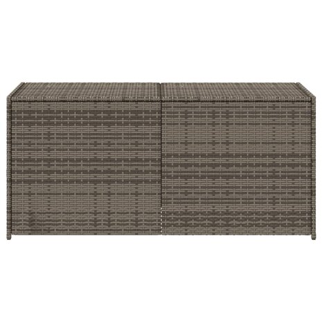 Tuinbox 283 L poly rattan grijs 4