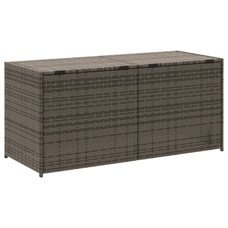 Tuinbox 283 L poly rattan grijs 6