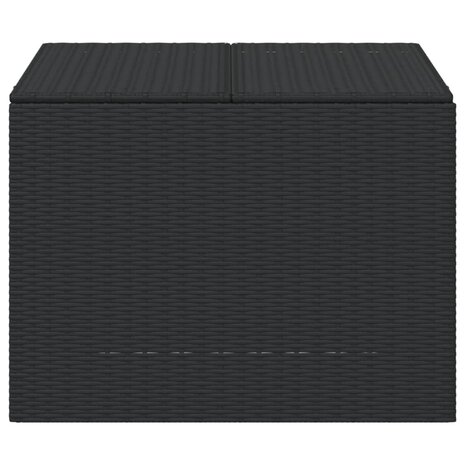 Tuinbox 291 L poly rattan zwart 4