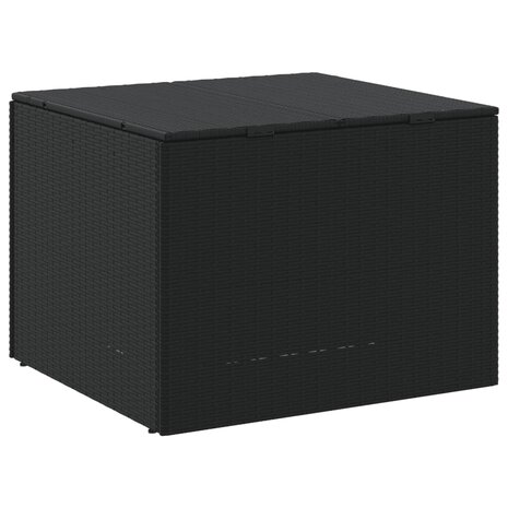 Tuinbox 291 L poly rattan zwart 6