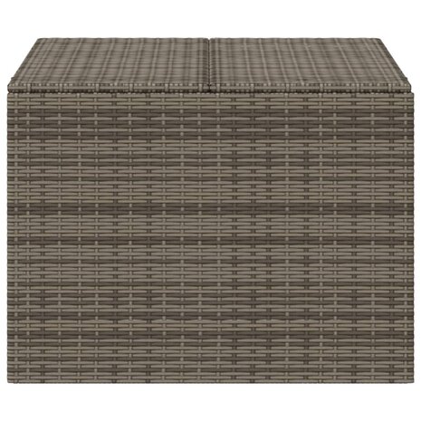 Tuinbox 291 L poly rattan grijs 4