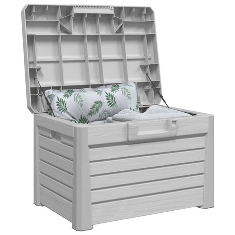 Kussenbox 73x50,5x46,5 cm polypropeen grijs 4