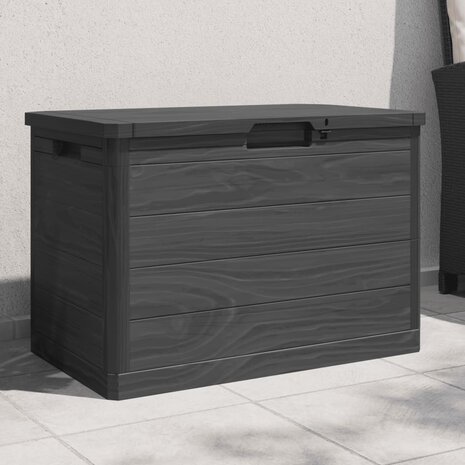 Kussenbox 77,5x44,5x53 cm polypropeen antracietkleurig 1