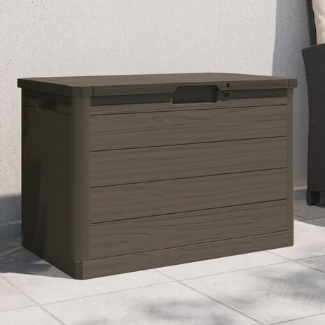 Kussenbox 77,5x44,5x53 cm polypropeen bruin 1