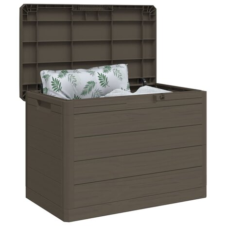 Kussenbox 77,5x44,5x53 cm polypropeen bruin 4