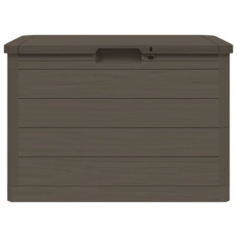 Kussenbox 77,5x44,5x53 cm polypropeen bruin 5