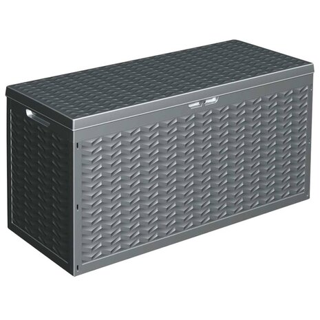 ProGarden Tuinbox met handgreep 300 L grijs 1