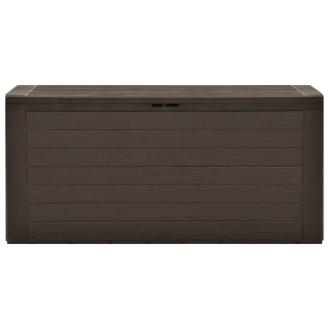 Tuinbox 116x44x55 cm bruin 2