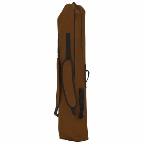 Hangmat met inklapbare standaard bruin 5
