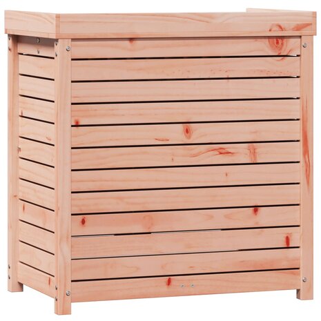 Oppottafel met schappen 82,5x50x86,5 cm massief douglashout 7