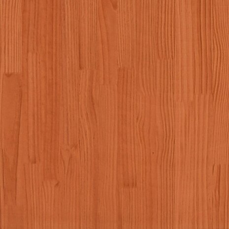 Oppottafel met schap 108x35x75 cm massief grenenhout wasbruin 9