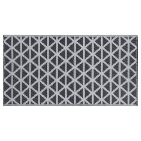 Buitenkleed ARAKIL 80x150 cm PP zwart 3
